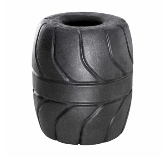 Rozciągacz do jąder - Perfect Fit SilaSkin Ball Stretcher Black Czarny